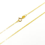 Load image into Gallery viewer, 14k Solid Gold Flat Marina Link Chain