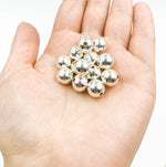 Load image into Gallery viewer, 925 Sterling Silver Seamless Beads 10mm
