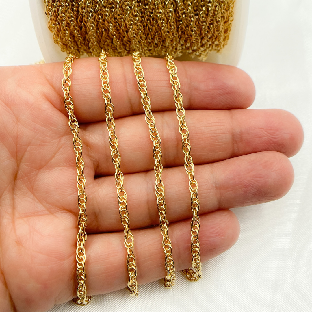 020RGF. 14k Gold Filled Rope Chain