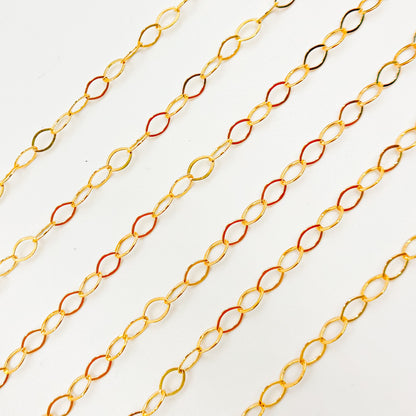 14k Gold Filled Oval Link Chain