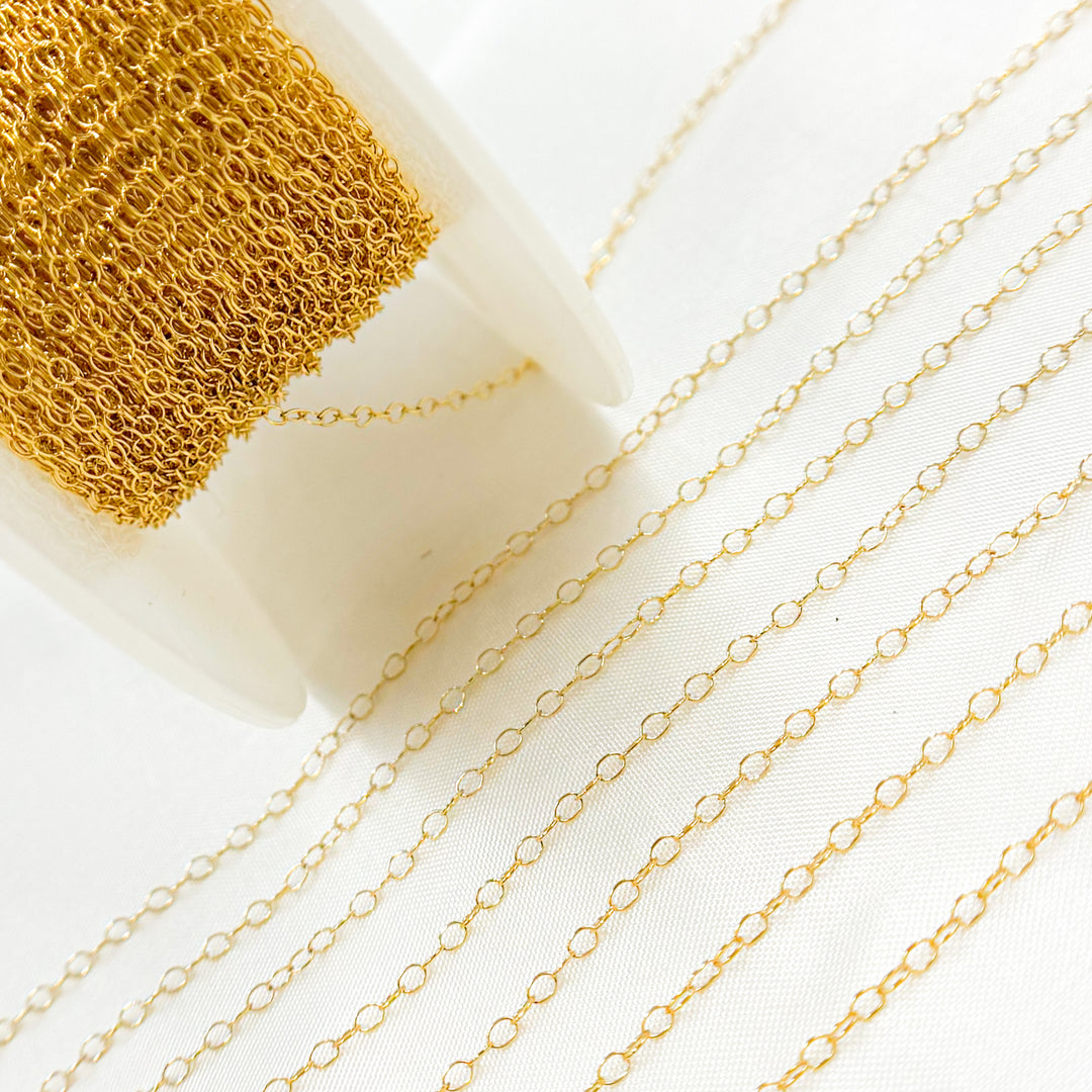 916GF. 14K Gold Filled Cable Chain