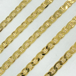 Load image into Gallery viewer, Y77GP. Gold Plated  925 Sterling Silver Marina Chain