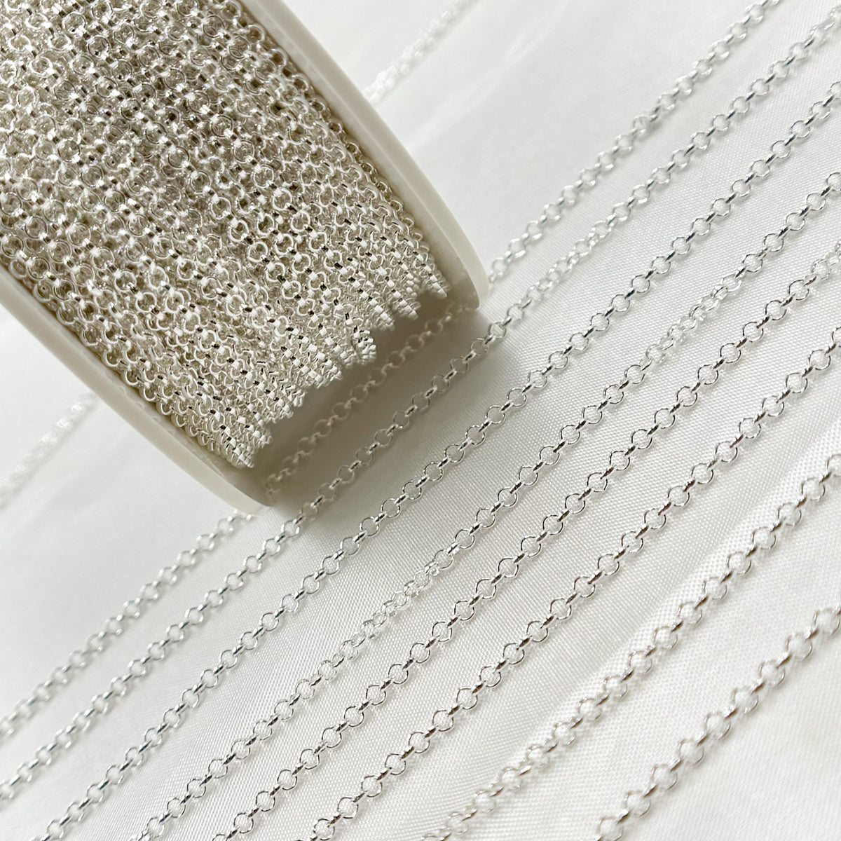 Sterling Silver Rolo Link Chain
