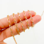 Load image into Gallery viewer, XM/3106XETT. 14k Gold Filled Smooth Paperclip Link Chain
