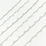 Load image into Gallery viewer, 947SS. Sterling Silver Bar and Oval Link Chain
