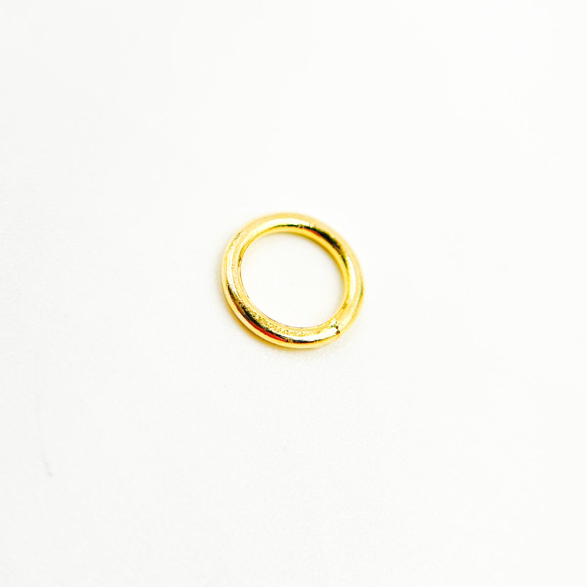 JRC3GP. 6MM Close Gold Plated Jump Ring