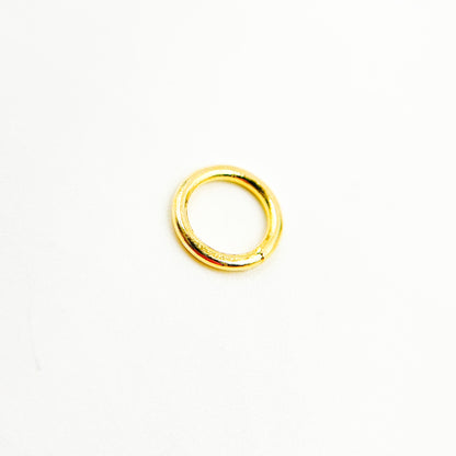 JRC3GP. 6MM Close Gold Plated Jump Ring