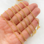 Load image into Gallery viewer, 14K Gold Filled Rolo Chain. 2219

