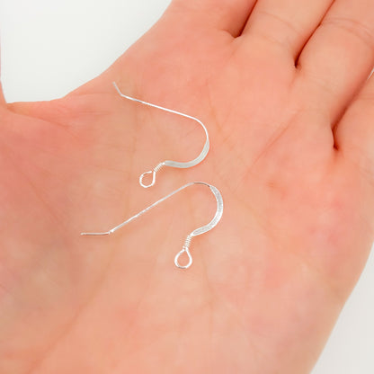 Sterling Silver Fish Hook Ear Wire