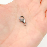 12MM Black Rhodium Trigger Clasp