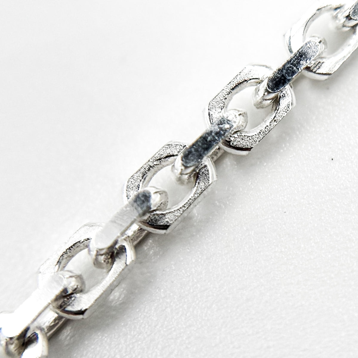 Sterling Silver Diamond Cut Cable Chain