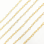 Load image into Gallery viewer, A35/SPGF. 14K Gold Filled Heart Link Chain
