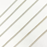 Load image into Gallery viewer, Sterling Silver Box Chain