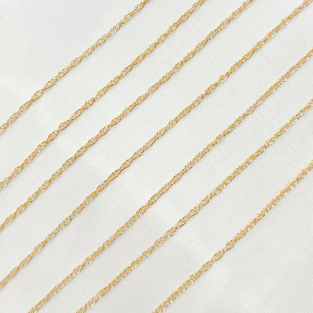 10RGF. 14K Gold Filled Rope Chain