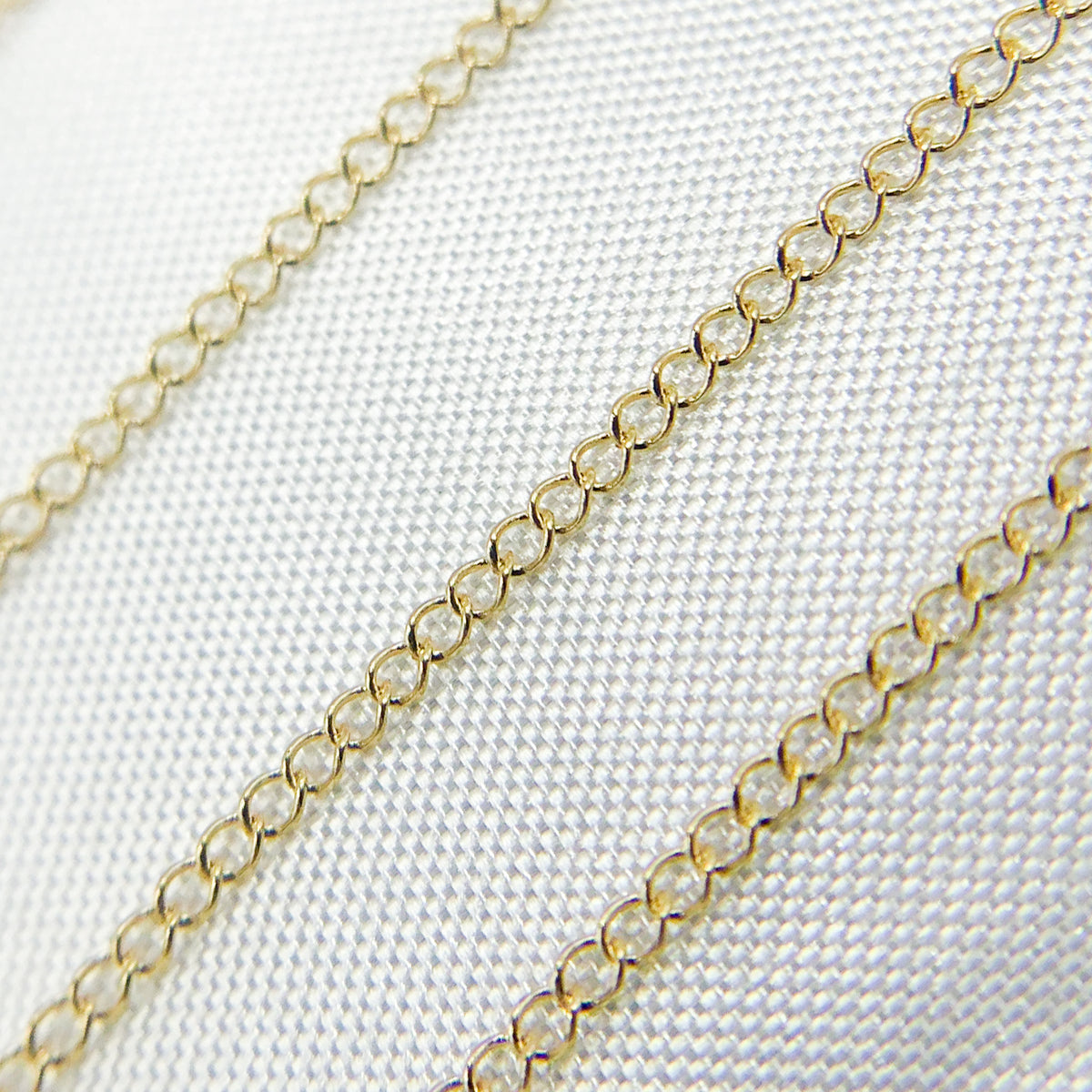 14K Solid Gold Cable Chain