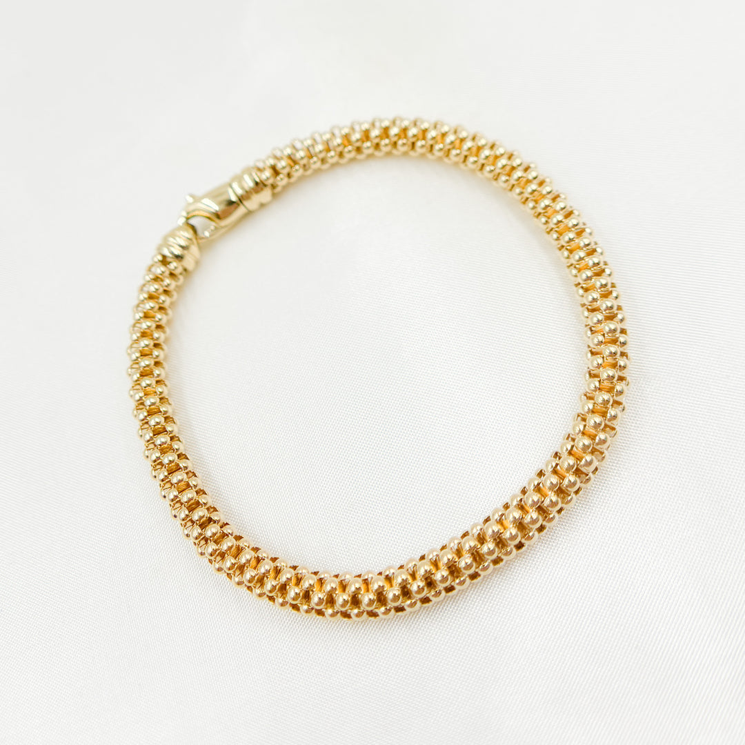 268/631/G. 14K Solid Gold Bracelet