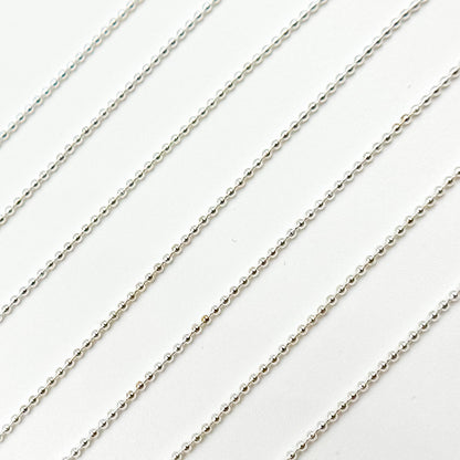 Sterling Silver Ball Chain