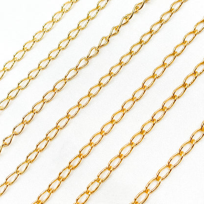 14K Gold Filled Curb Chain