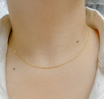 Load image into Gallery viewer, 024G2SLM. 14K Solid Gold Rope Chain
