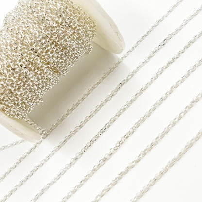 Sterling Silver Rolo Chain