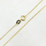 Load image into Gallery viewer, 028GRT2. 14K Solid Gold Flat Cable Link Chain
