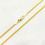 Load image into Gallery viewer, 050G21LG. 14K Solid Gold Smooth Curb Link Chain
