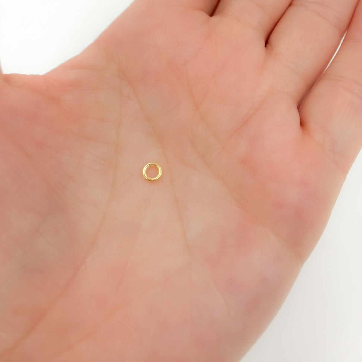 Gold Plated Jump Ring
