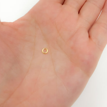 Gold Plated Jump Ring