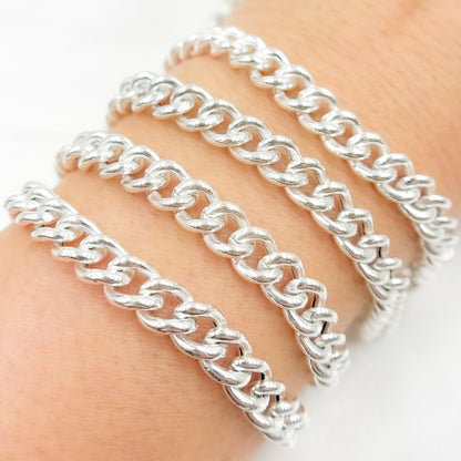 Sterling Silver Curb Link Chain