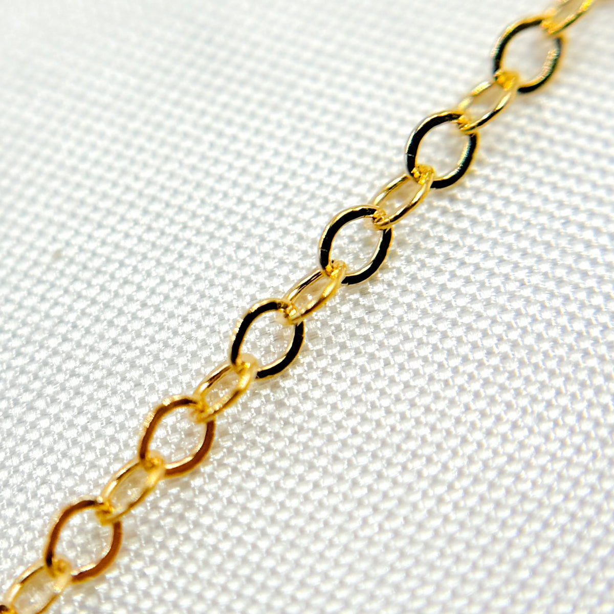 14K Gold Filled Circle Link Chain