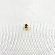 2MM Gold Filled Seamless Beads