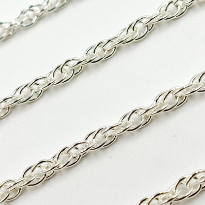 Sterling Silver Rope Chain