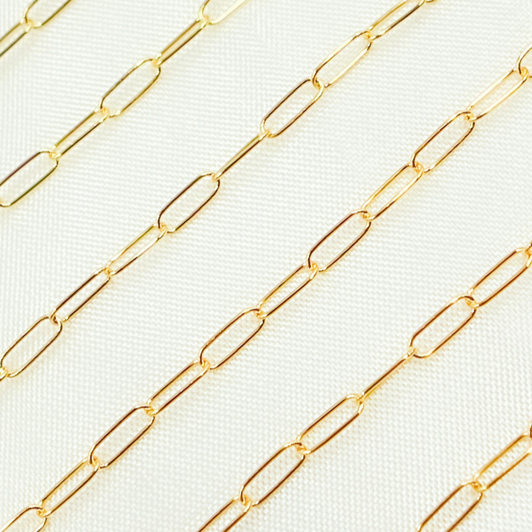 1606GF. 14k Gold Filled Smooth Paperclip Chain