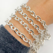 Sterling Silver Cable Chain