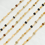 Load image into Gallery viewer, V217GF. 14k Gold Filled Flat Marina Chain
