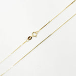 Load image into Gallery viewer, 050VED18K. 18K Solid Gold Box Chain
