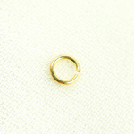Load image into Gallery viewer, Gold Plated 925 Sterling Silver Open Jump Ring 26 Gauge 3mm. MFT040DE3GP

