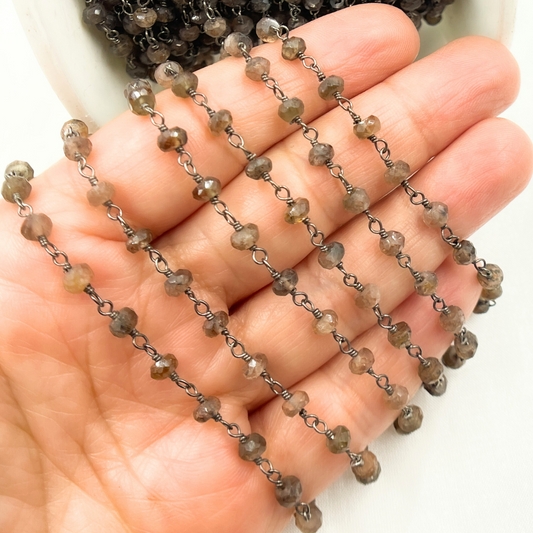 Andalusite Oxidized Wire Chain
