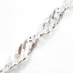 Load image into Gallery viewer,  Sterling Silver Singapore Link Chain
