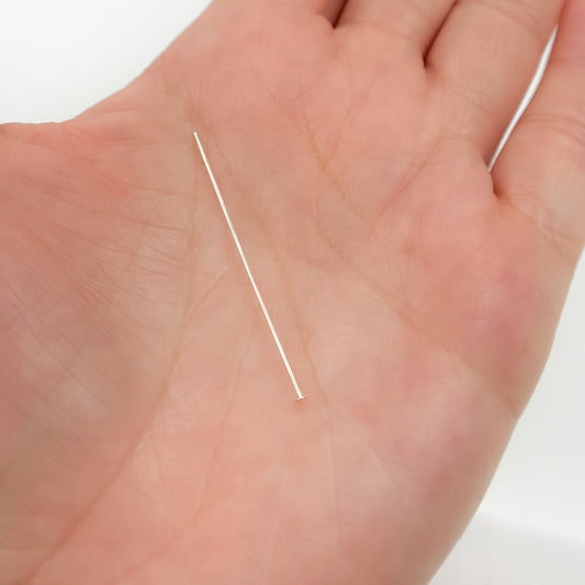26 Gauge Gold-filled Flat 1.5 Inch Headpin
