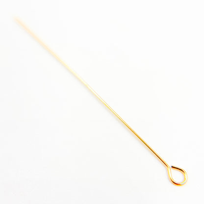 Gauge Gold-filled Eye Pin 1.5 Inch Headpin