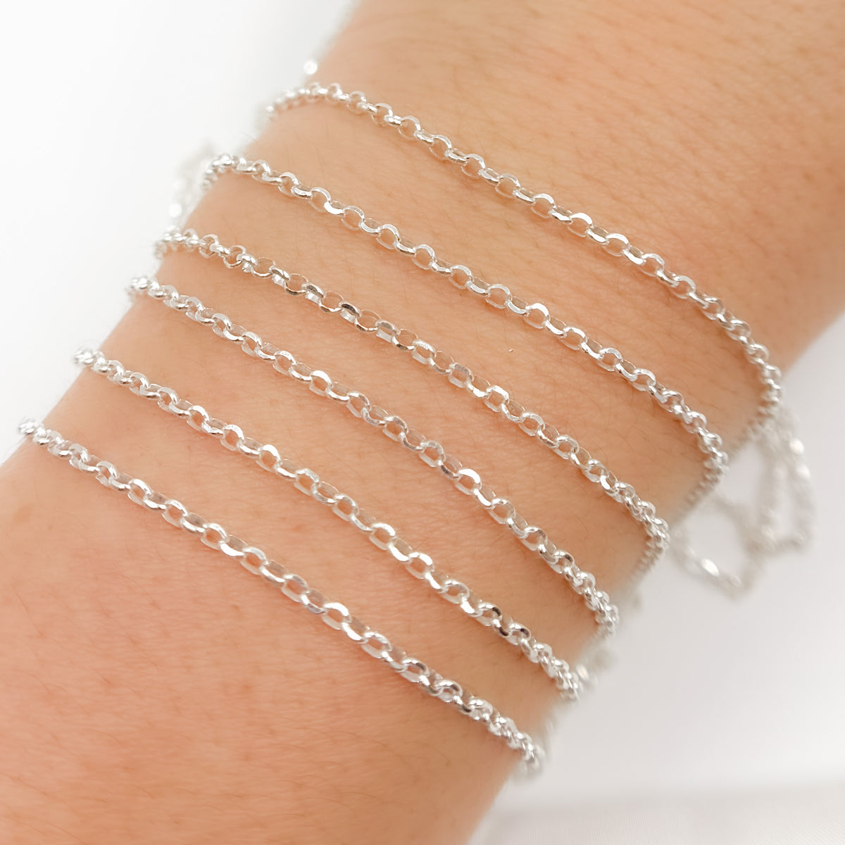 Sterling Silver Rolo Chain