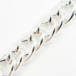 Load image into Gallery viewer, V36SS. Sterling Silver Double Curb Chain
