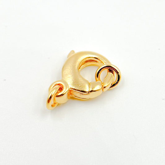14MM Gold-plated Sterling Silver Trigger Clasp