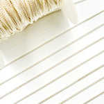 Load image into Gallery viewer, 925 Sterling Silver Wheat Chains
