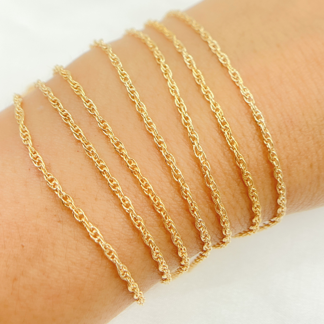 14K Gold Filled Rope Chain