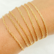 14K Gold Filled Rope Chain