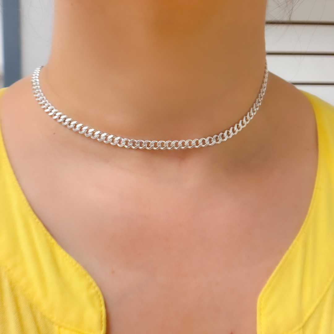 Sterling Silver Monaco Necklace