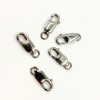 14MM Black Rhodium Lobster Clasp