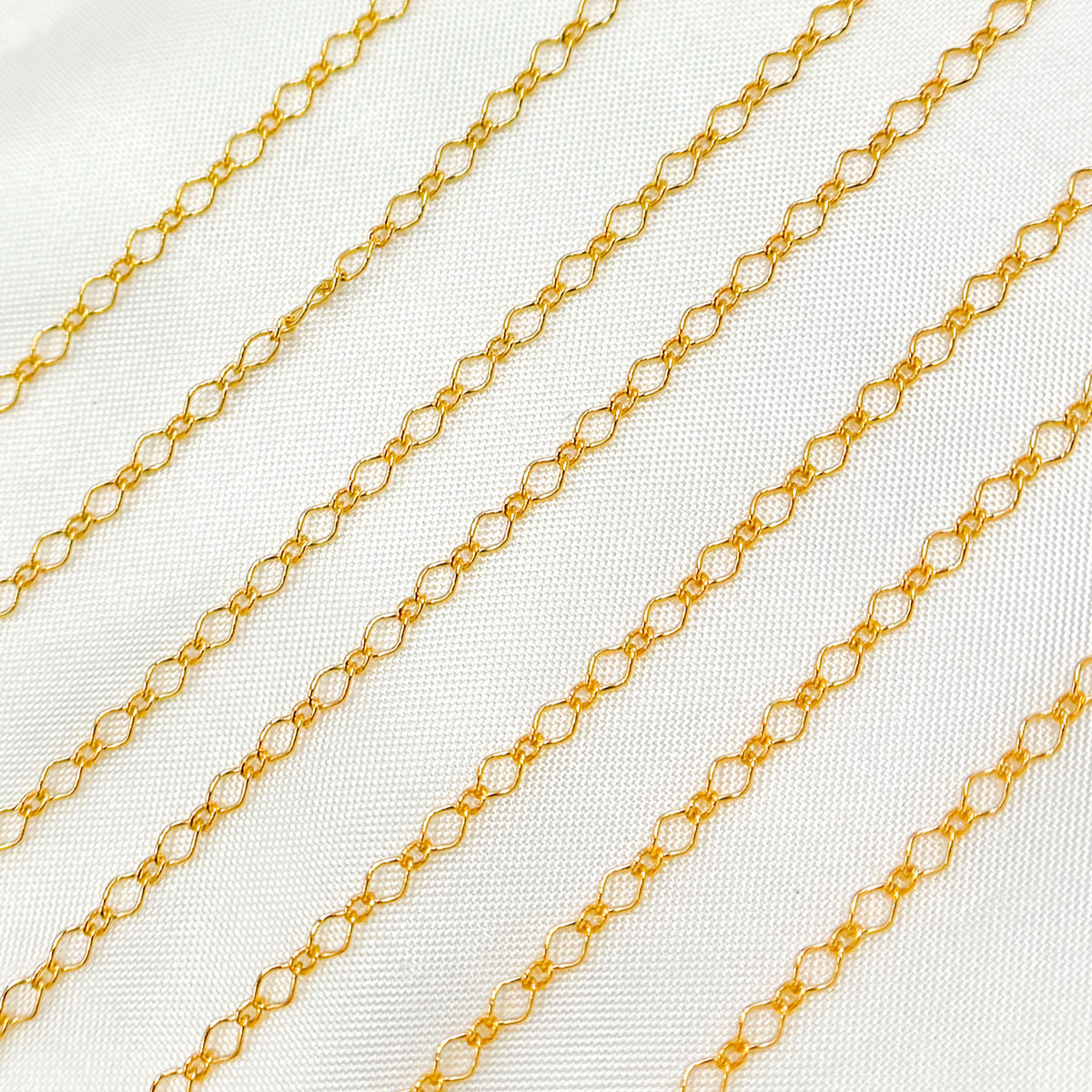 14K Gold Filled Twisted Cable Chain